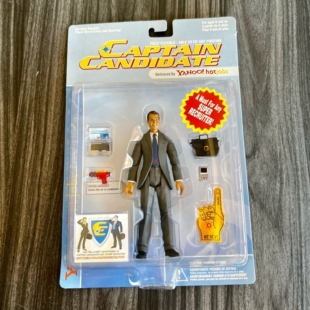 Captain Candidate Action Figure - Gray Suit